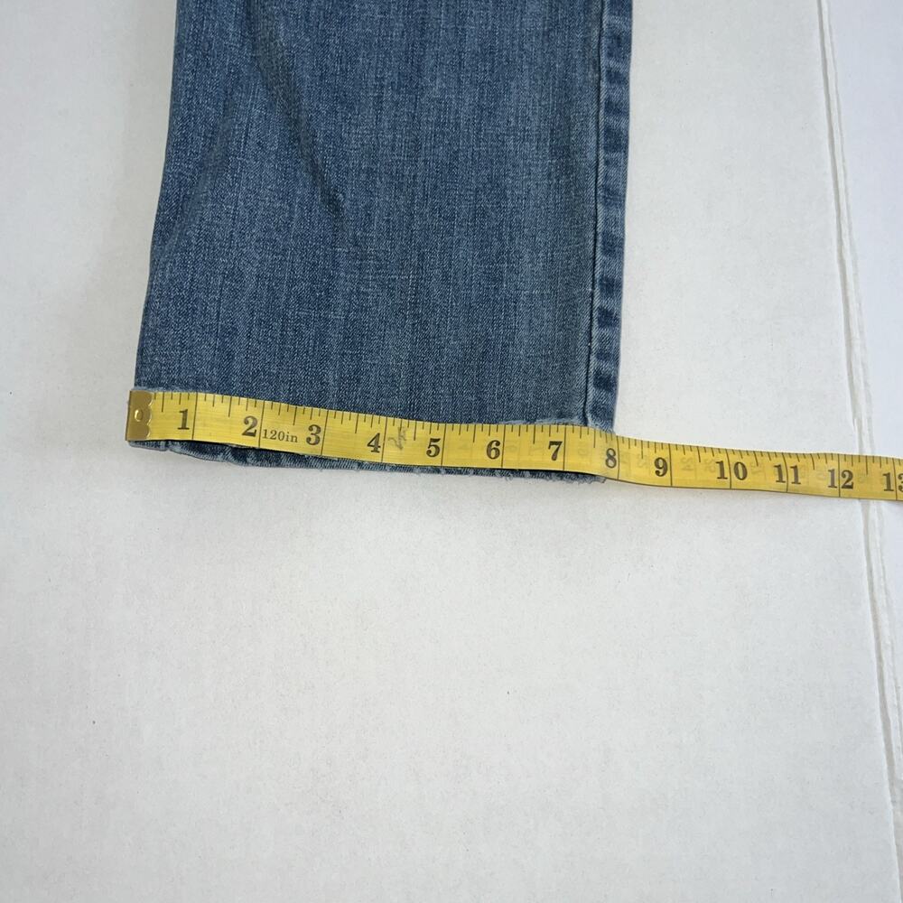 Wrangler Straight Fit Flex Jeans Mens 38/30 faded blue Pants 95GRTDU - Picture 6 of 8